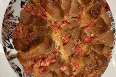 Cliquez pour zoomer ! Brioche aux pralines roses Thermomix par geraldine_83