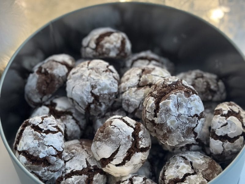 Cliquez pour zoomer ! Craquelés au chocolat Thermomix par lilirego