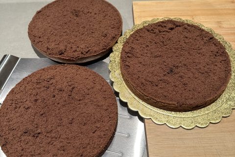 Cliquez pour zoomer ! Bûche forêt noire Thermomix par lilirego