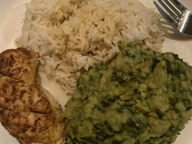 Cliquez pour zoomer ! Dhal d’épinards et de lentilles corail Thermomix par anais_308