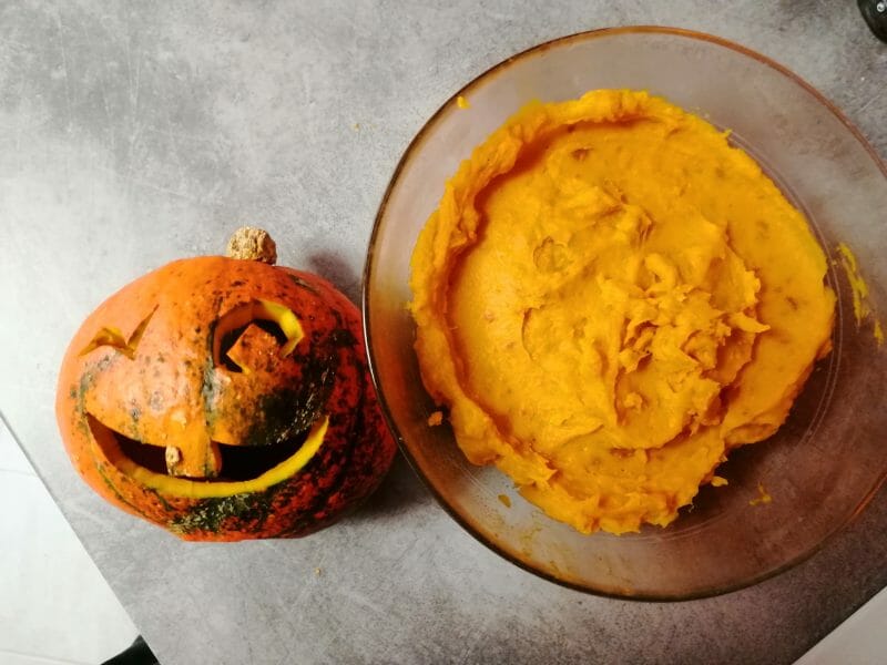 Cliquez pour zoomer ! Purée de potimarron au chorizo Thermomix par thanauzer