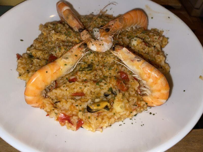 Cliquez pour zoomer ! Risotto aux fruits de mer Thermomix par Rima
