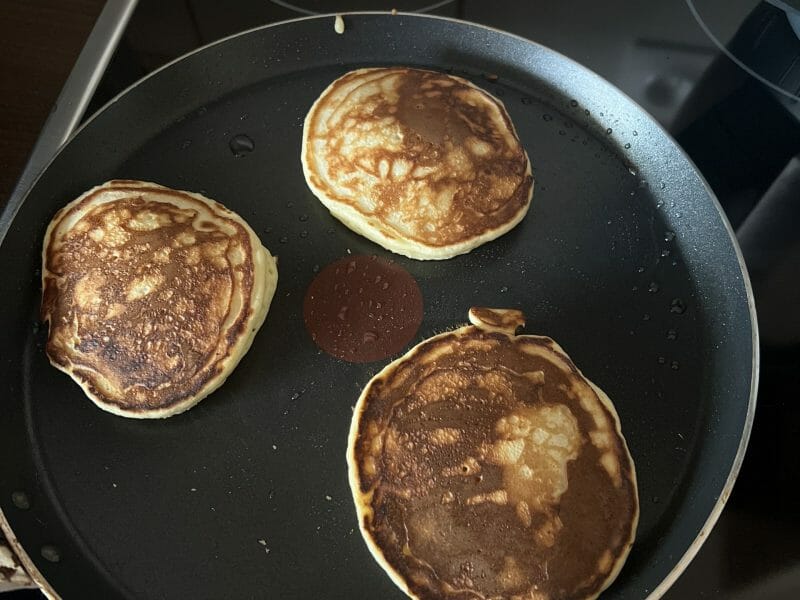 Cliquez pour zoomer ! Pancakes à la banane Thermomix par Thankafla