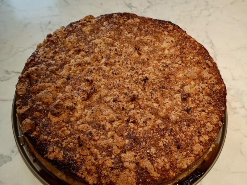 Cliquez pour zoomer ! Tarte aux pommes façon crumble Thermomix par sabine-eric