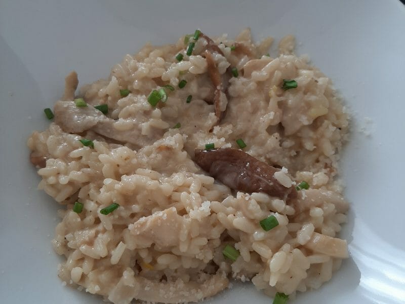 Cliquez pour zoomer ! Risotto aux cèpes Thermomix par JulieR
