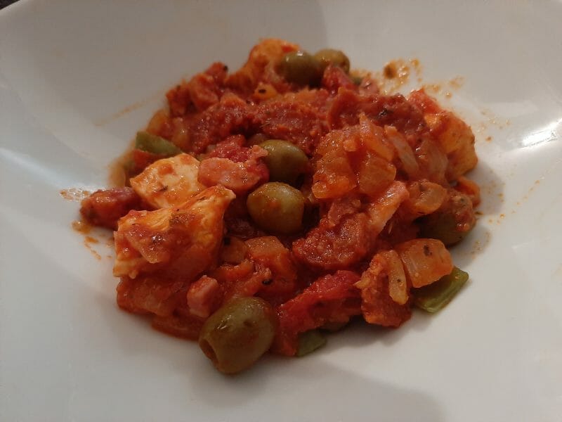 Cliquez pour zoomer ! Sauté de poulet au chorizo Thermomix par JulieR