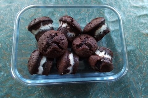 Cliquez pour zoomer ! Fondants chocolat coeur coco Thermomix par elisa3560