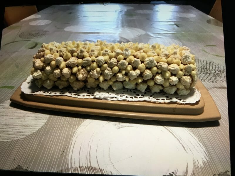 Cliquez pour zoomer ! Bûche au citron meringuée Thermomix par marie_christine_7