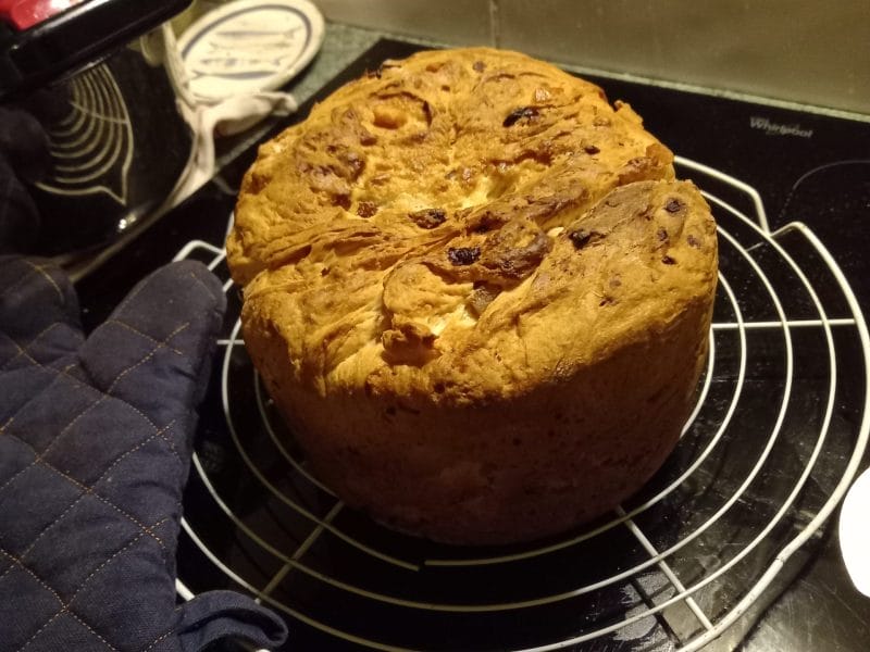 Cliquez pour zoomer ! Panettone Thermomix par Camille