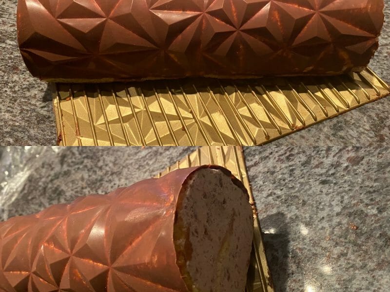 Cliquez pour zoomer ! Bûche Ferrero Rocher Thermomix par idecool27