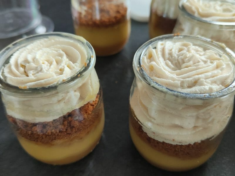 Cliquez pour zoomer ! Verrines pommes caramel et spéculoos Thermomix par lisa3dec