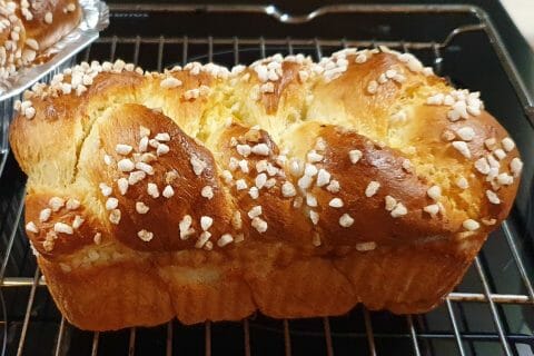 Cliquez pour zoomer ! Brioche tressée à la mie filante Thermomix par alysee74