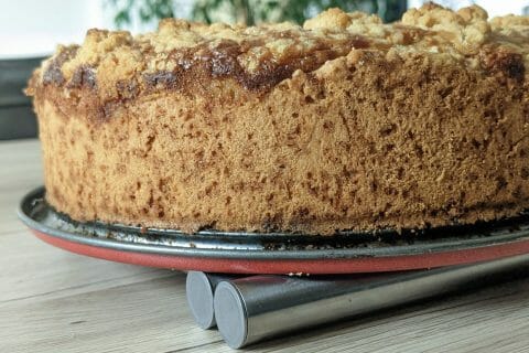 Cliquez pour zoomer ! Tarte aux pommes façon crumble Thermomix par Violaine
