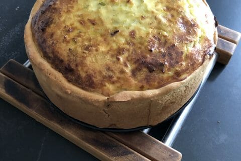 Cliquez pour zoomer ! Gâteau poireaux, lardons et fromage Thermomix par Christel84
