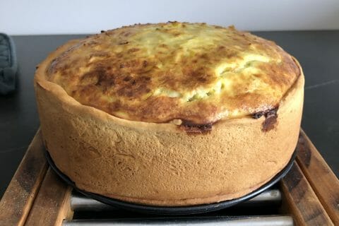 Cliquez pour zoomer ! Gâteau poireaux, lardons et fromage Thermomix par Christel84