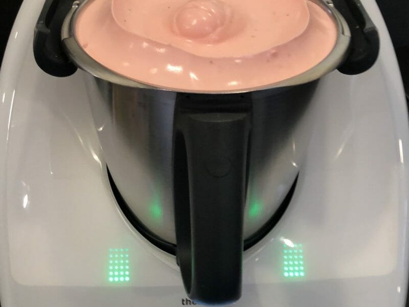 Cliquez pour zoomer ! Mousse de fraises Thermomix par Christel84