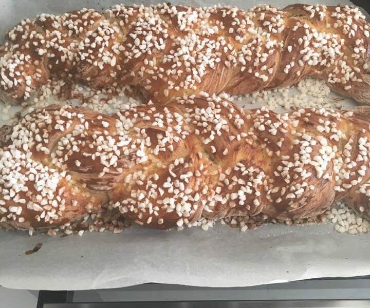 Cliquez pour zoomer ! Brioche tressée à la mie filante Thermomix par Lo95