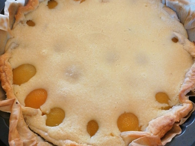 Cliquez pour zoomer ! Tarte amandine aux abricots Thermomix par gueshinha28