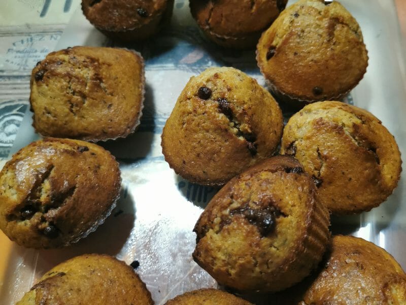 Cliquez pour zoomer ! Muffins aux pépites de chocolat Thermomix par babstress
