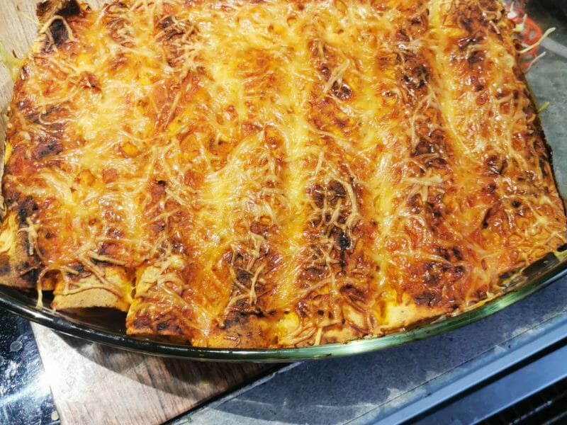 Cliquez pour zoomer ! Enchiladas au poulet Thermomix par babstress