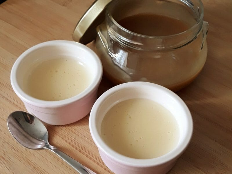 Cliquez pour zoomer ! Crème dessert au caramel Thermomix par Lesfillescuisinent