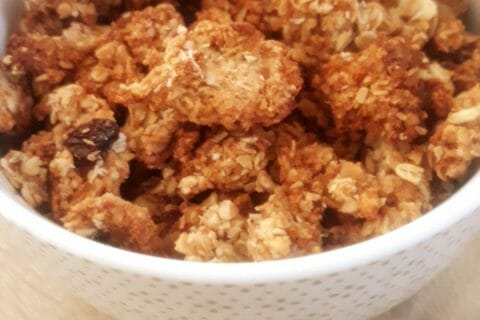 Cliquez pour zoomer ! Granola dattes et banane Thermomix par Lesfillescuisinent