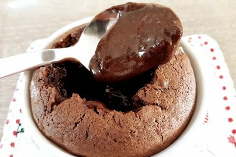 Cliquez pour zoomer ! Ramequins fondants au chocolat Thermomix par Lesfillescuisinent