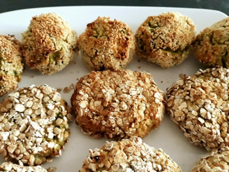 Cliquez pour zoomer ! Boulettes pois chiches et courgettes Thermomix par Lesfillescuisinent