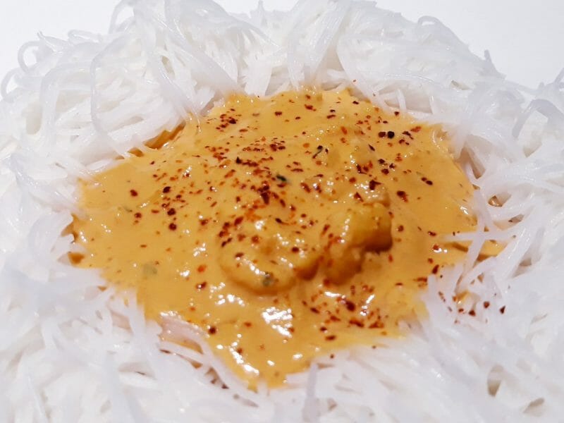 Cliquez pour zoomer ! Curry de crevettes au lait de coco Thermomix par Lesfillescuisinent