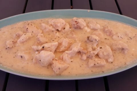 Cliquez pour zoomer ! Émincés de poulet et crème de citron Thermomix par Lesfillescuisinent