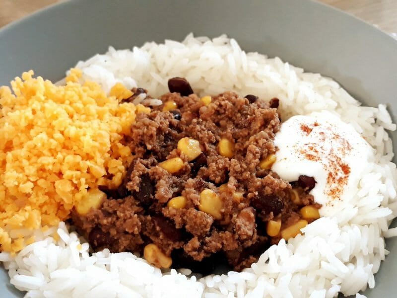 Cliquez pour zoomer ! Chili con carne Thermomix par Lesfillescuisinent