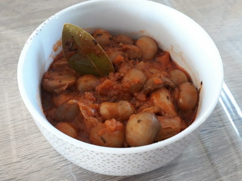 Cliquez pour zoomer ! Champignons à la grecque Thermomix par Lesfillescuisinent