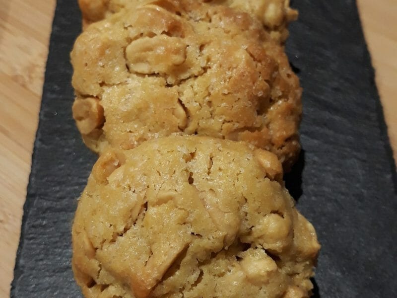 Cliquez pour zoomer ! Cookies aux cacahuètes Thermomix par Lesfillescuisinent
