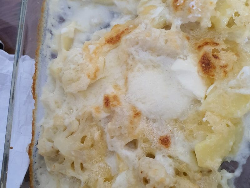 Cliquez pour zoomer ! Gratin de chou-fleur Thermomix par noajessus