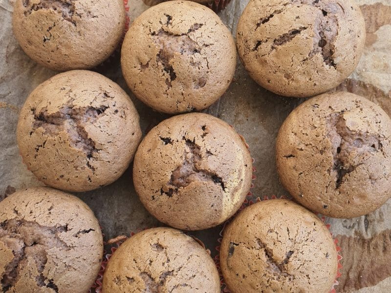 Cliquez pour zoomer ! Muffins aux pépites de chocolat Thermomix par noajessus