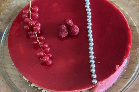 Cliquez pour zoomer ! Bavarois aux framboises Thermomix par lilou85310