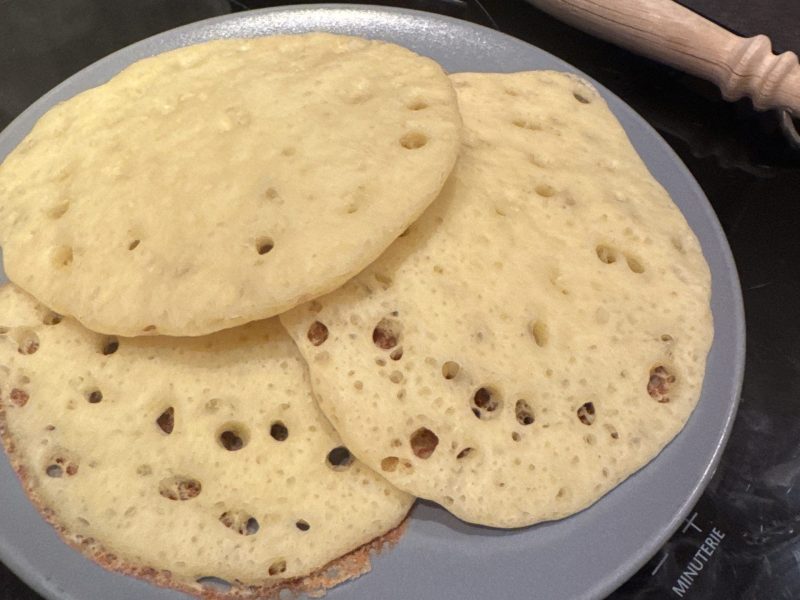 Cliquez pour zoomer ! Baghrir – Crêpes mille trous Thermomix par lilou85310