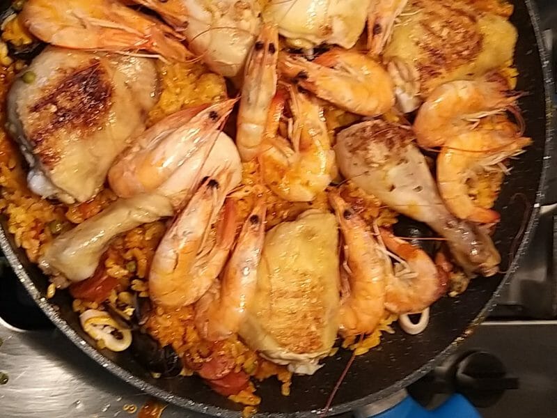 Cliquez pour zoomer ! Paella Thermomix par christina1972