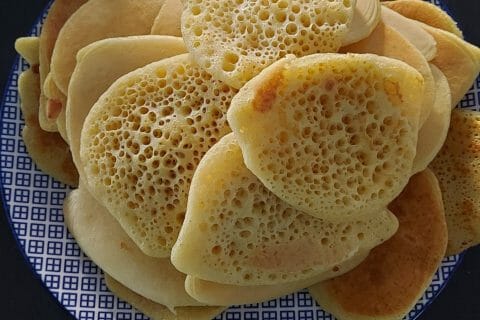Cliquez pour zoomer ! Baghrir – Crêpes mille trous Thermomix par Valou974