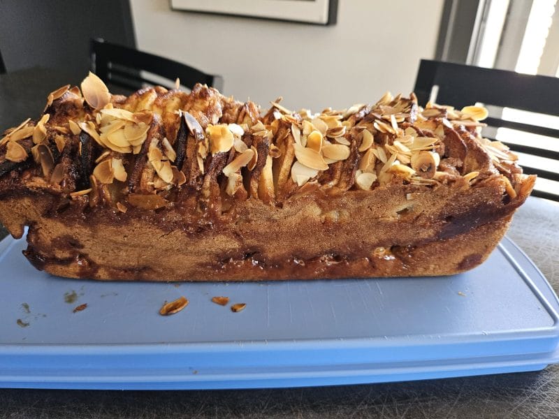 Cliquez pour zoomer ! Cake aux pommes à l’ancienne Thermomix par Valou974