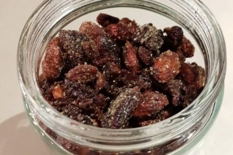 Cliquez pour zoomer ! Amandes grillées à la cannelle et au miel Thermomix par Valou974