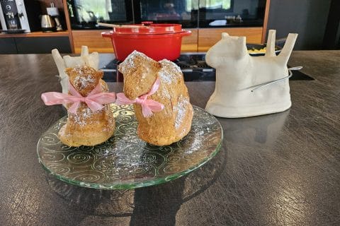 Cliquez pour zoomer ! Lamala (agneau de Pâques) Thermomix par Valou974