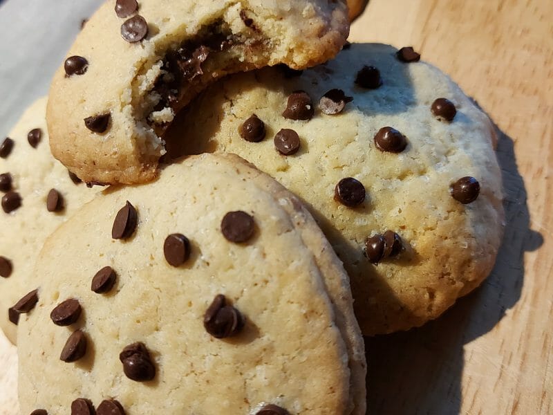 Cliquez pour zoomer ! Cookies fourrés au nutella Thermomix par carotos