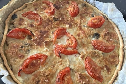 Cliquez pour zoomer ! Quiche thon et aubergines Thermomix par cuoricino