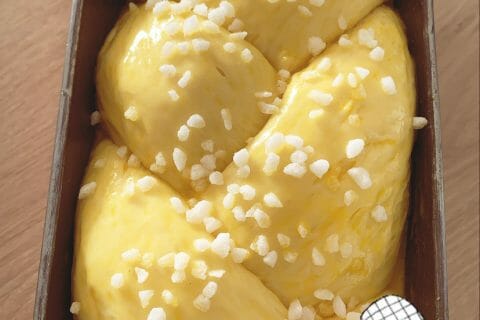 Cliquez pour zoomer ! Brioche tressée à la mie filante Thermomix par maryne_17
