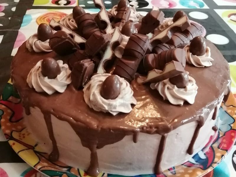 Cliquez pour zoomer ! Layer cake Kinder Bueno Thermomix par Lili_Lou