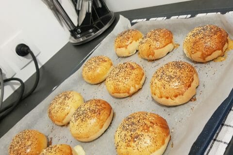 Cliquez pour zoomer ! Bun’s jambon fromage Thermomix par Mbfri