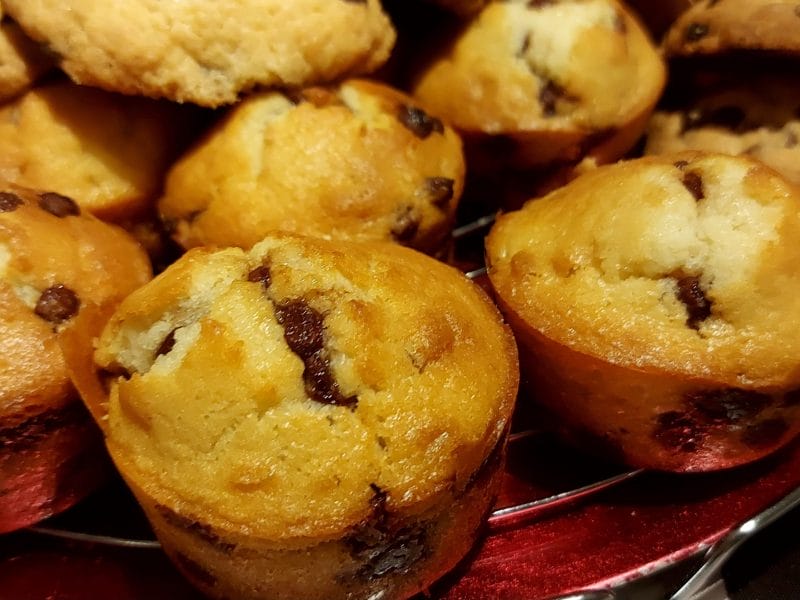 Cliquez pour zoomer ! Muffins aux pépites de chocolat Thermomix par mariel54