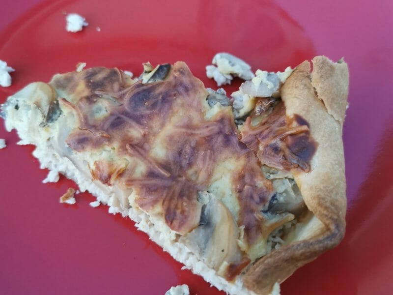 Cliquez pour zoomer ! Tarte au poulet et champignons Thermomix par anaisriv