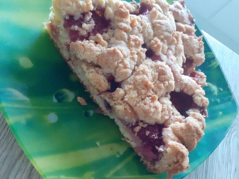 Cliquez pour zoomer ! Crumb cake framboises Thermomix par jennifer_188